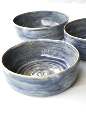 handgetöpferte Pasta Bowl , Keramik Schale für Pasta oder Suppe, Salat